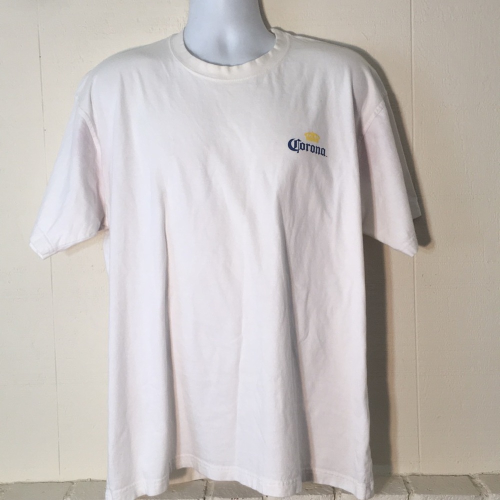CORONA EXTRA T-SHIRT WHITE COLOR EXTRA LARGE